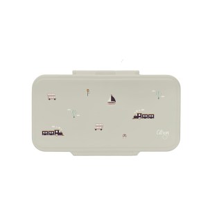 Z1056 - Rectangle Lunchbox - Vehicles - Extra 0